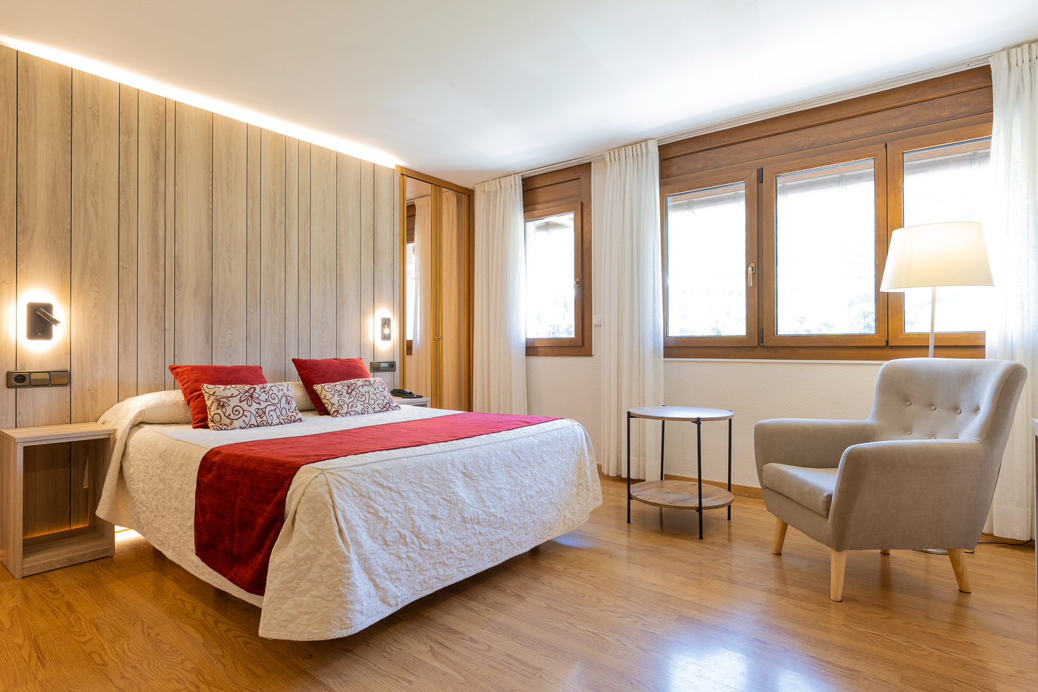 Habitaciones del Hotel Eth Solan